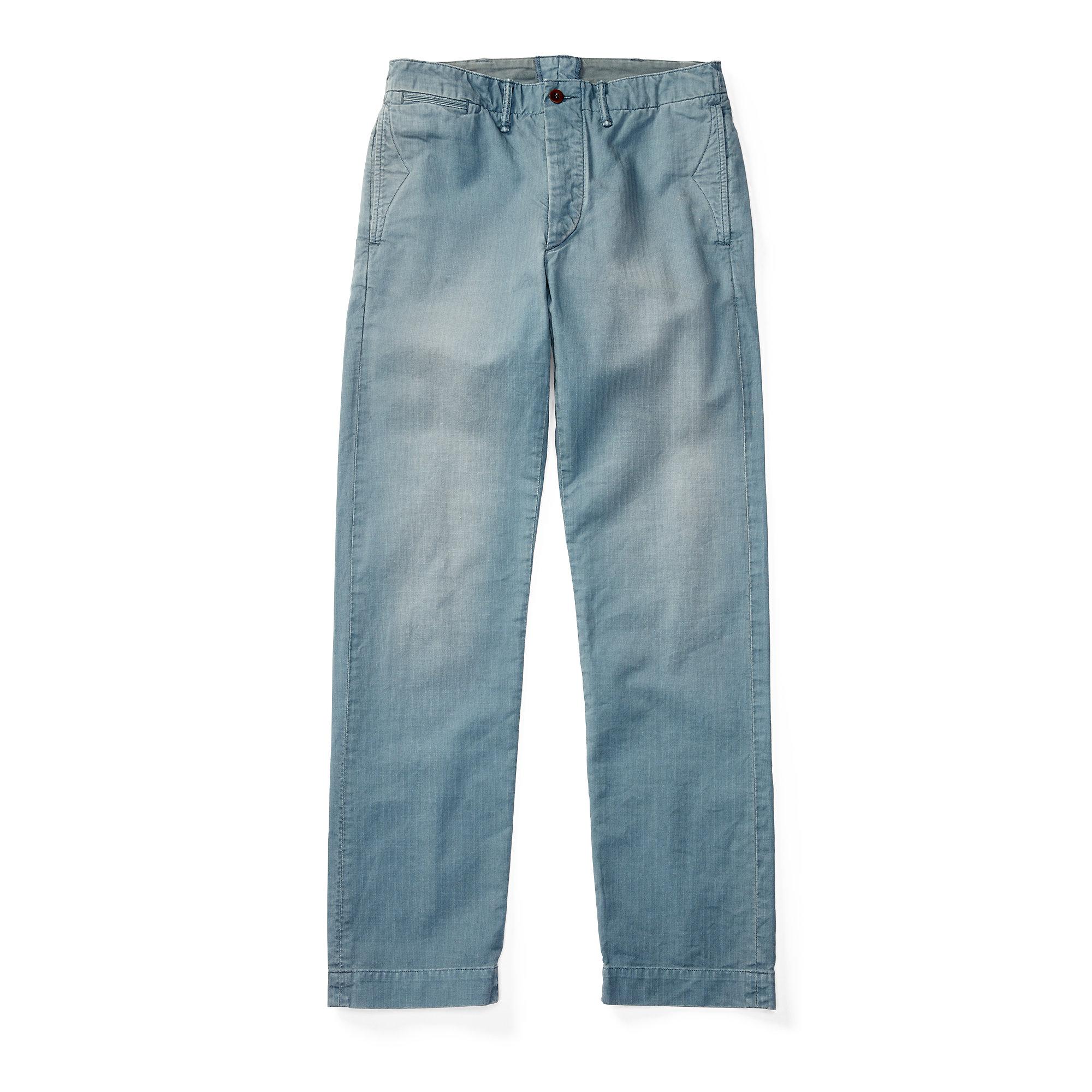 Lyst - Rrl Cotton Officer's Chino in Blue for Men Gallery